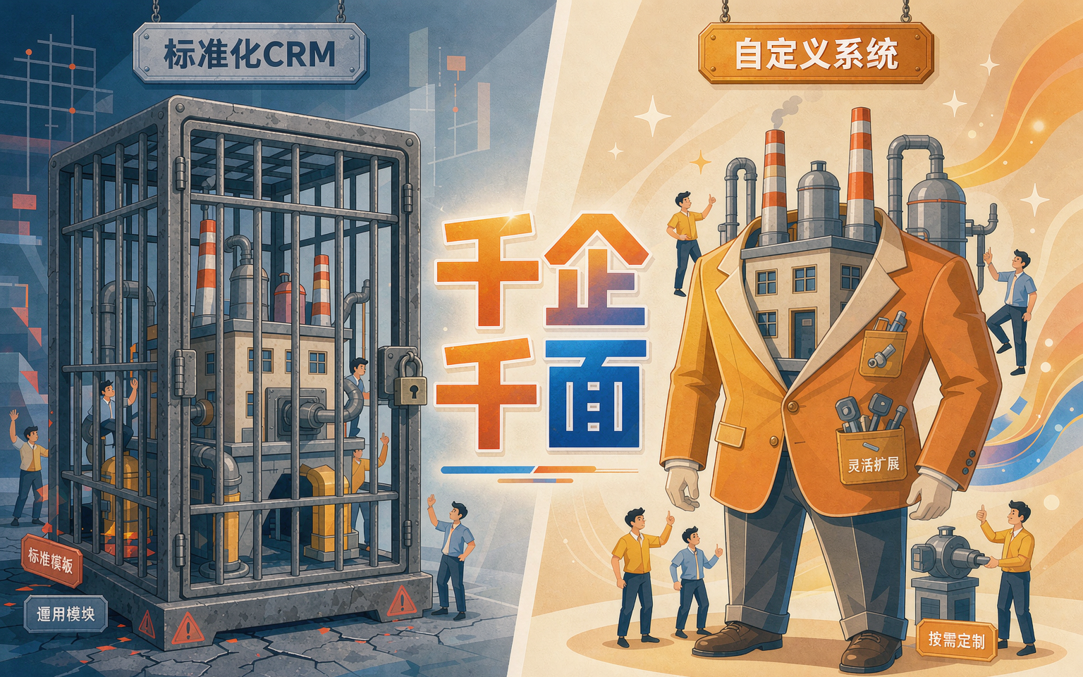 图6：千企千面对比图